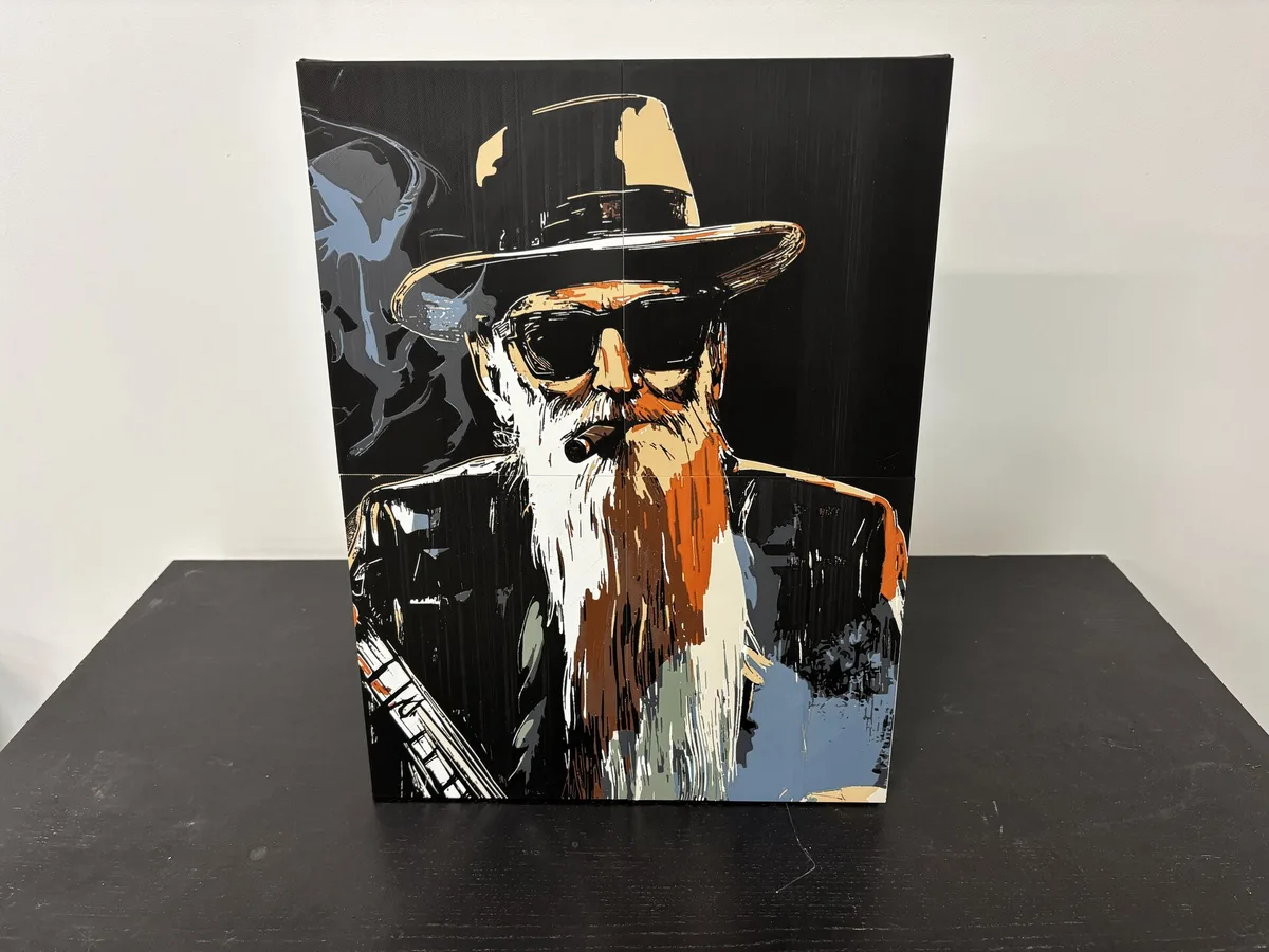 Příběh 3D Obrazu Billyho Gibbonse