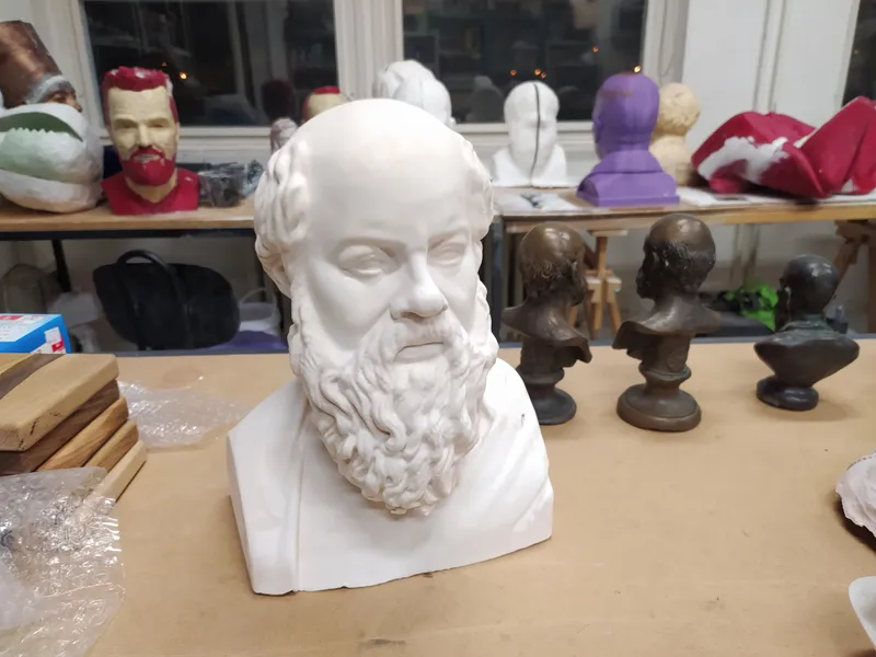 Acrystal busta Socrates