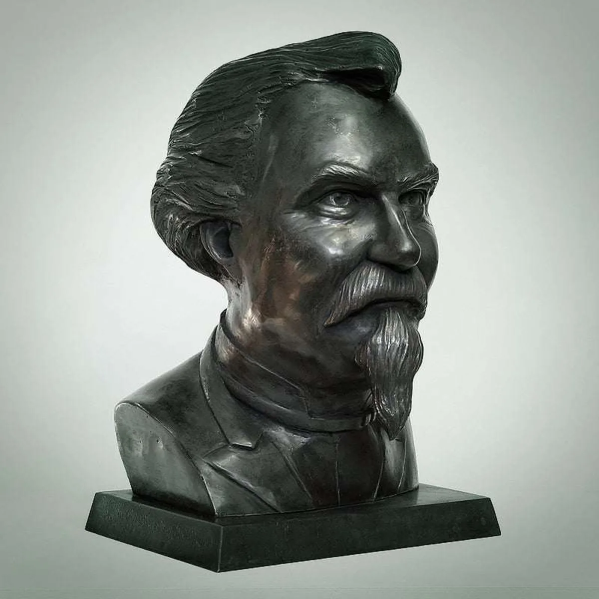 Busta Vilém Dušan Lambl — bronzová busta, DanielG.