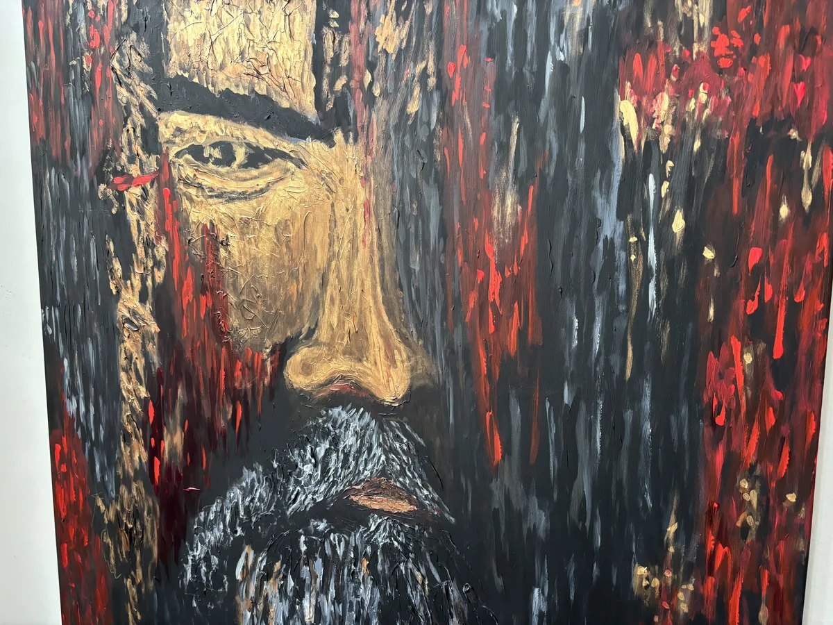 Beyond — obraz do interiéru, boční pohled