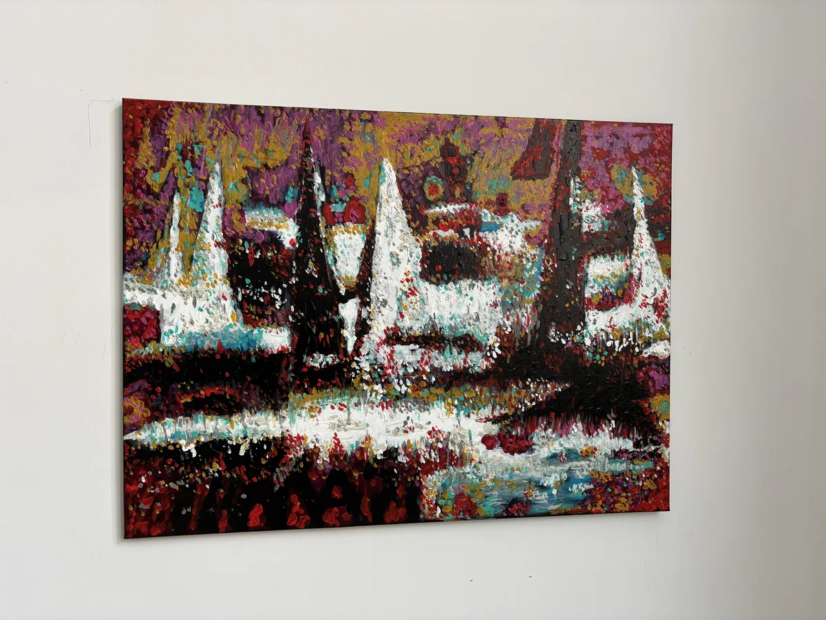 Genesis — originální obraz, boční pohled zleva