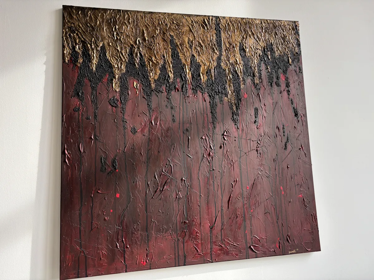 Hory Mrtvol — obraz na zakázku, pohled z úhlu zprava